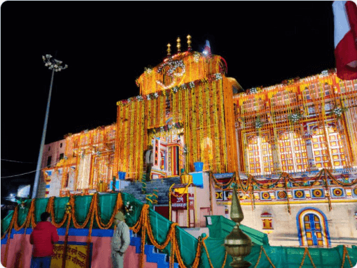 Badrinath Dham kapat opened at Bharma murat after Kedarnath Dham