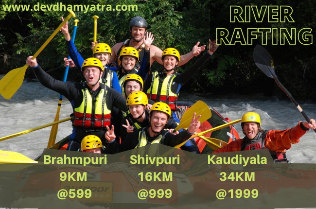 The latest price for rafting in Rishikesh at Rs 599 only. Special price for river rafting