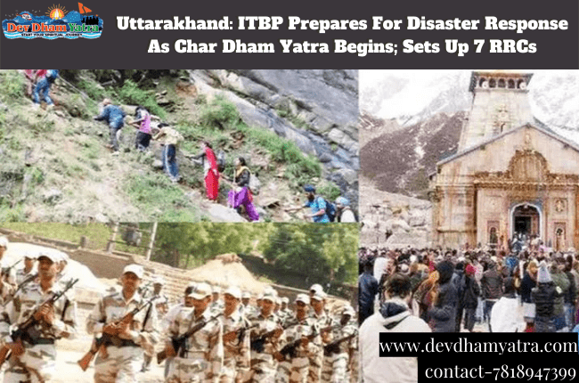 ITBP Prepares For Disaster Response for Char Dham Yatra