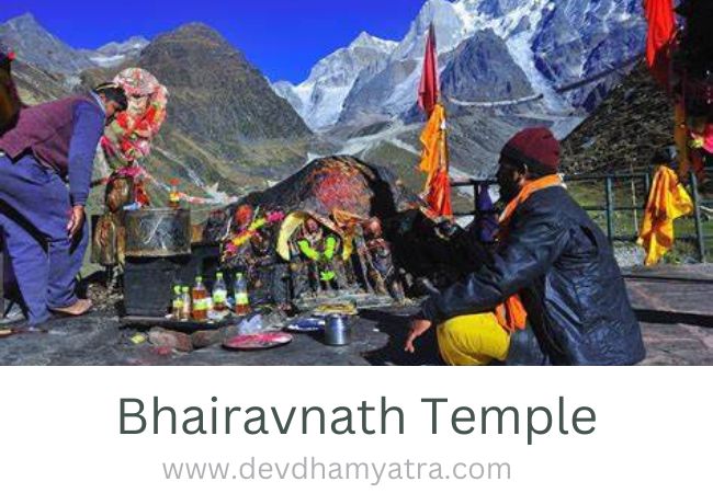 Bhairavnath temple in Kedarnath Uttarakhand