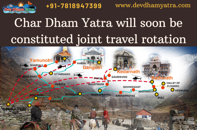 Char Dham Yatra- A plan to constitute joint travel rotation