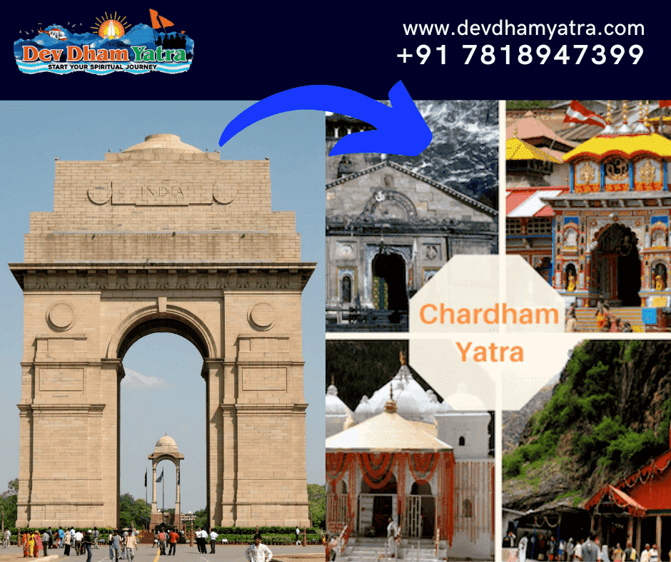 Chardham Yatra tour package from Agra