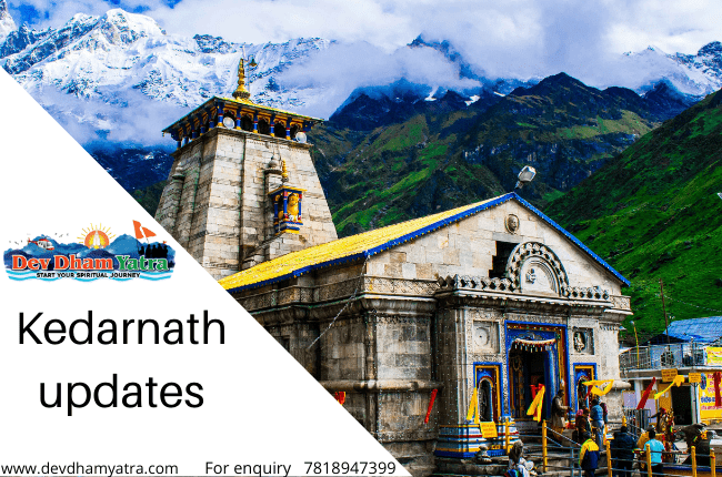 Kedarnath Temple Darshan Updates