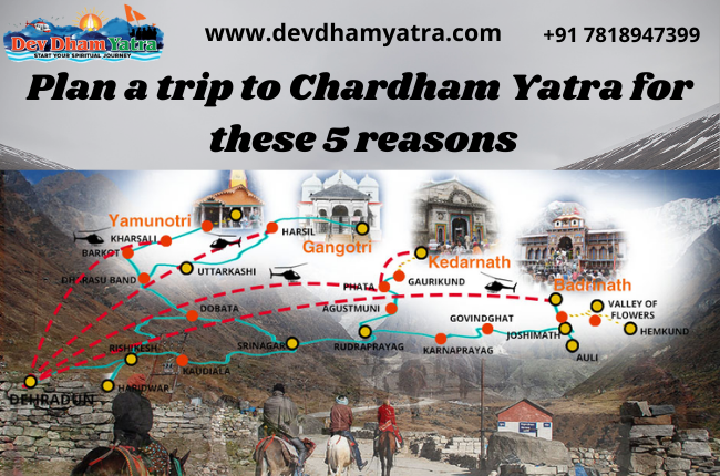 Visit Chardham Yatra for these 5 reasons