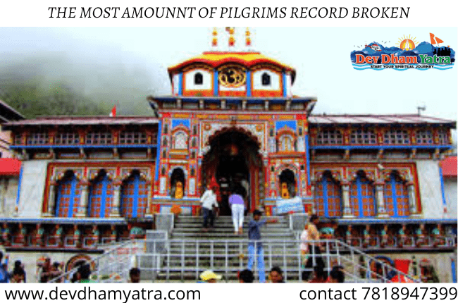 Most Amount Of Pilgrims In Badrinath Record Broken