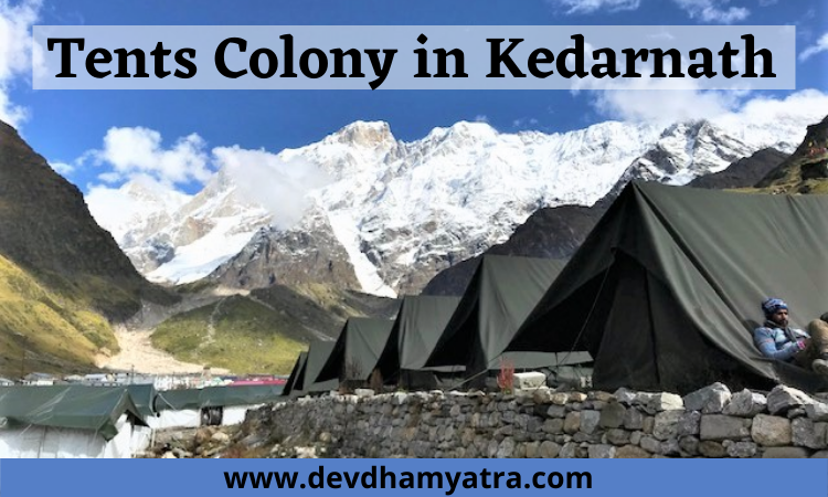 Tent Colony will be Built for Pilgrims in Kedarnath Dham | Devdham Yatra