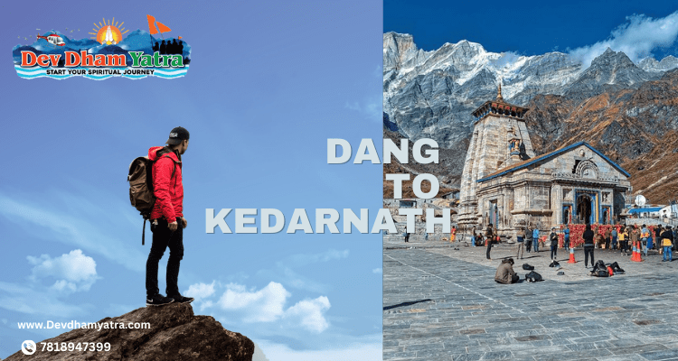 dang to kedarnath distance