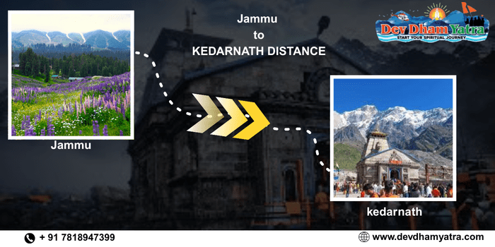 Jammu to Kedarnath Distance & Journey– Complete Guide