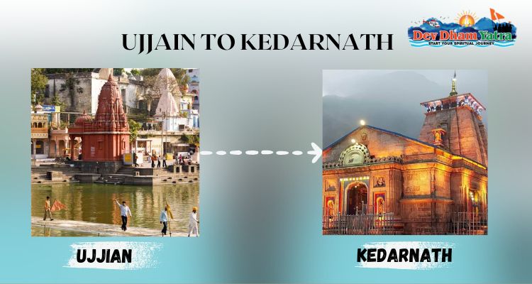 Ujjain to Kedarnath distance