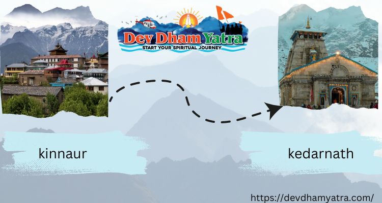 Kinnaur to kedarnath distance