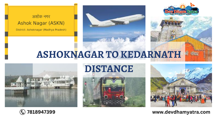 Ashoknagr toKedarnath Distance