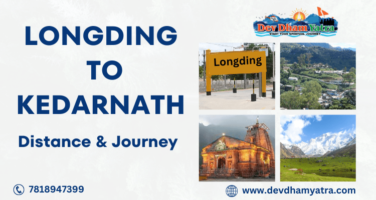 Longding to Kedarnath Distance