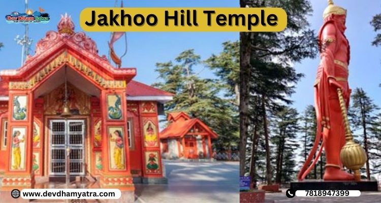 jakhoo hill temple in Himachal Pradesh