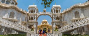 Iskcon temple in vrindavan