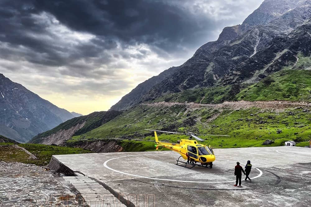 Kedarnath by helicopter