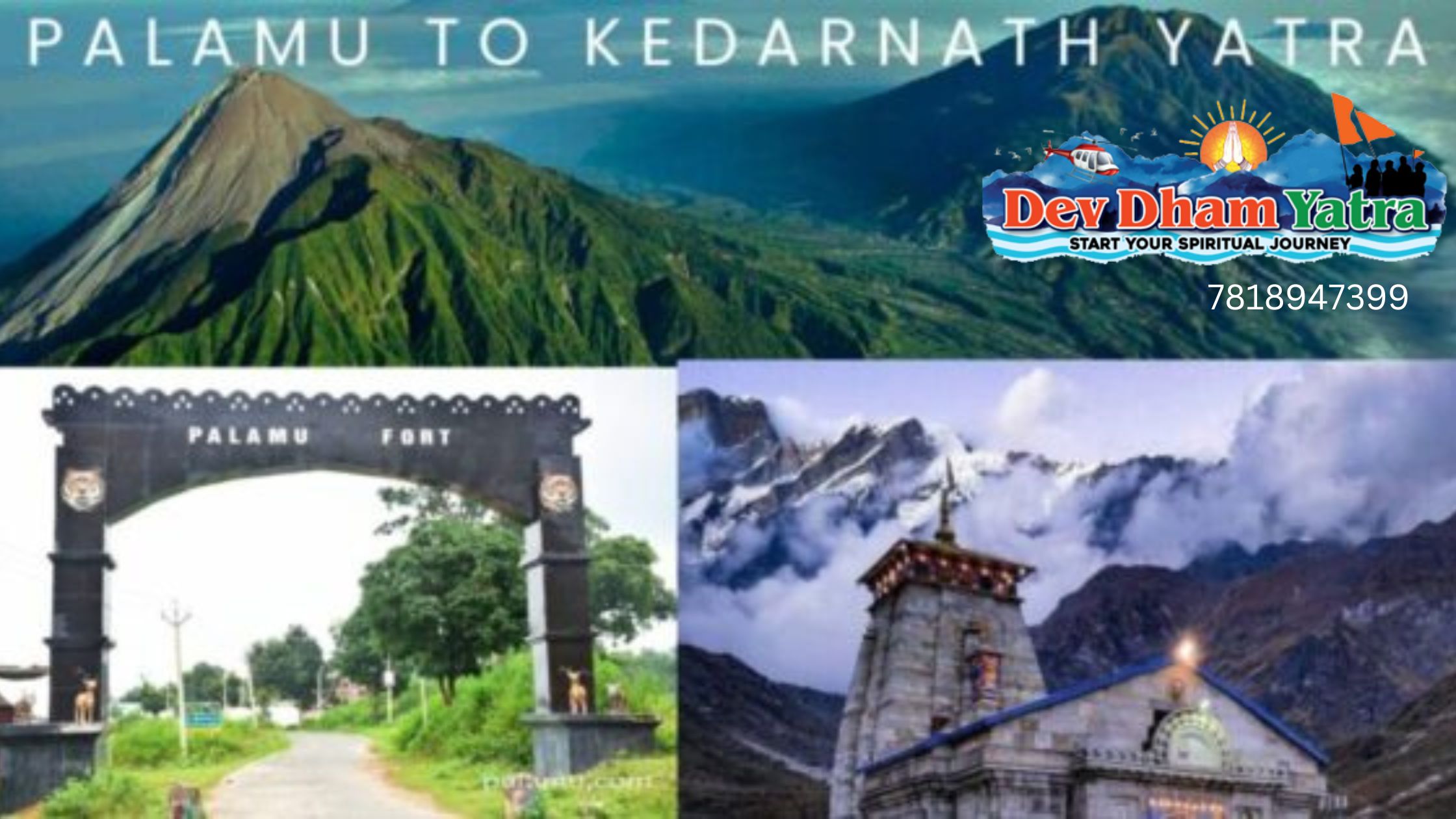 Palamu to Kedarnath Yatra