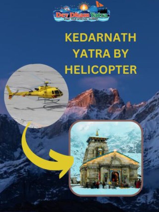 Kedarnath Yatra by helicopter