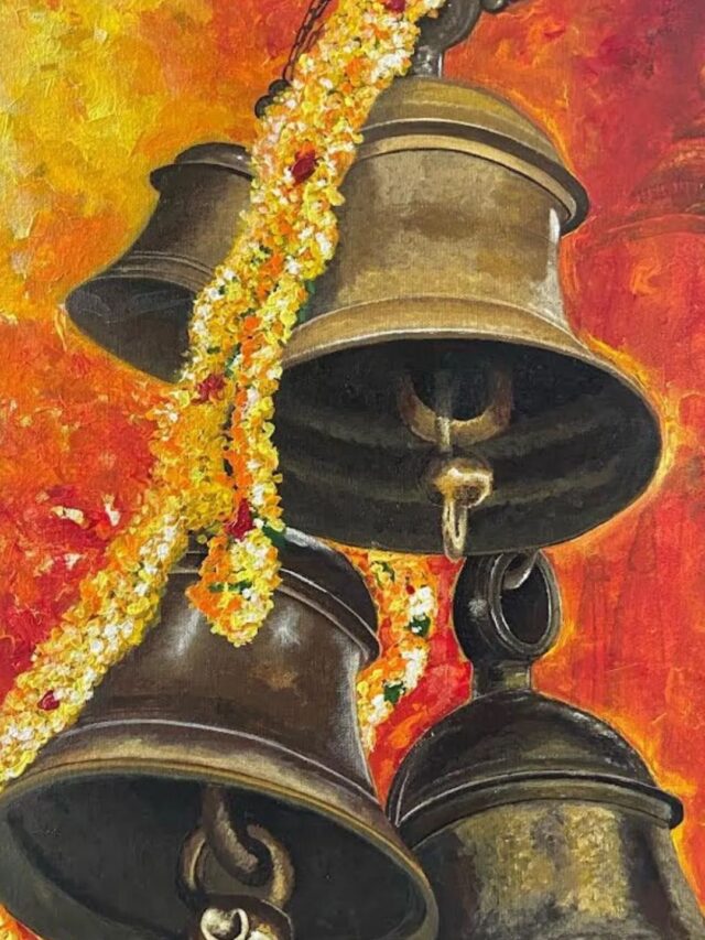 Why do Hindus ring bell in temples