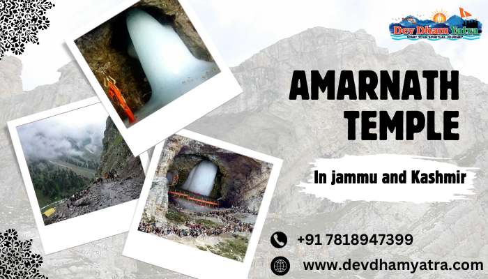 Amarnath Temple In jammu and Kashmir