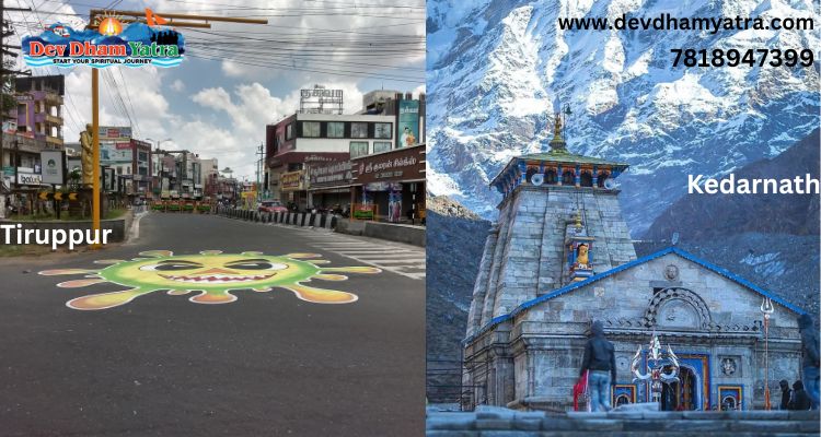 Tiruppur to Kedarnath