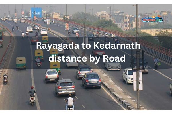 Rayagada to kedarnath Distance