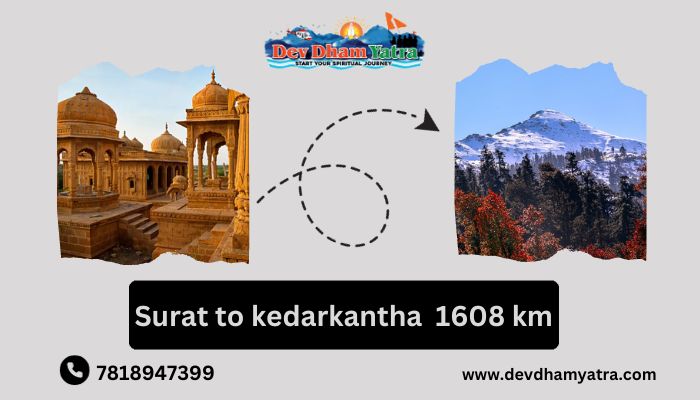 Surat to Kedarkantha Trek