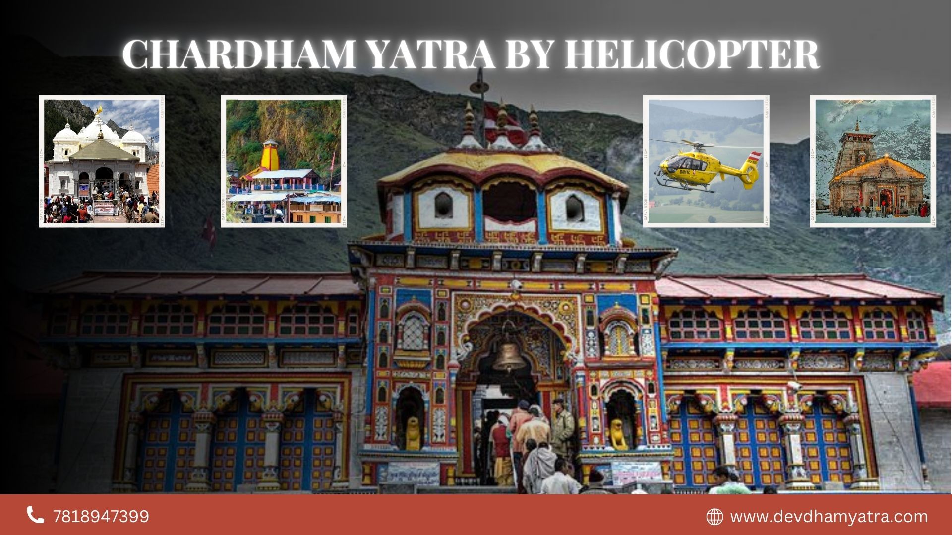 Unveiling the Divine: Chardham Yatra by Helicopter