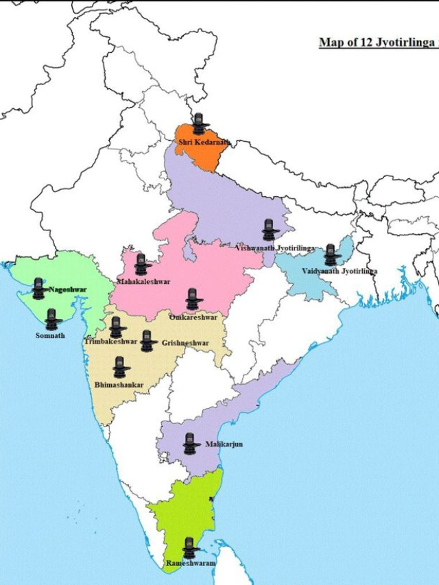 12 Jyotirlingas in India – Temples of Lord Shiva