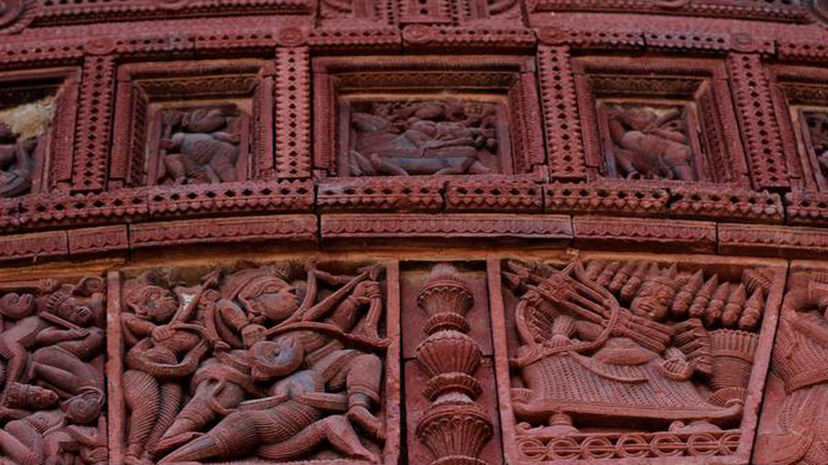 Maluti temple Jharkhand Ramanyana carvings