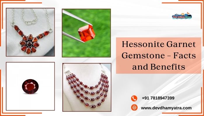 Hessonite Garnet Gemstone