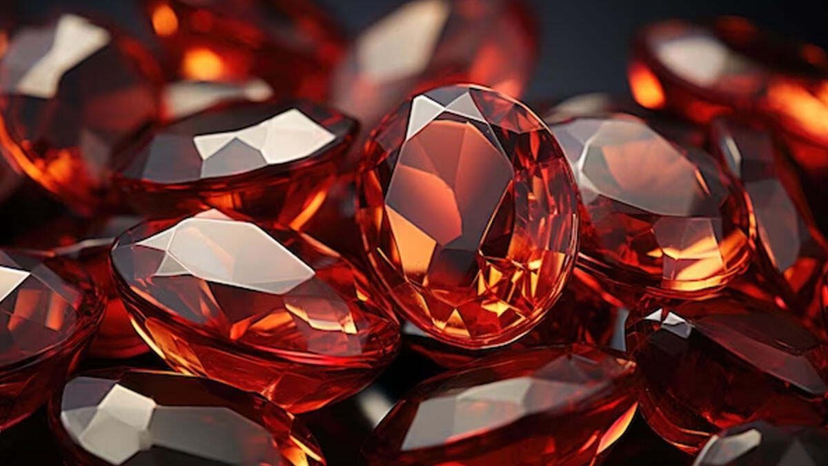 Hessonite Garnet Gemstone