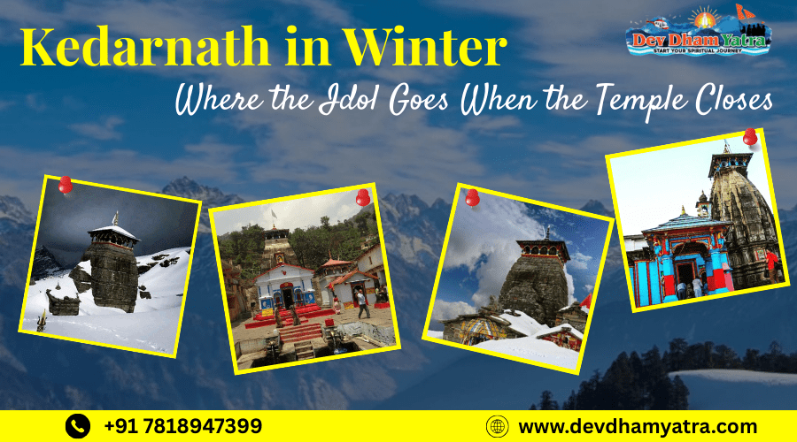 Kedarnath in winter