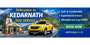 Dehradun to kedarnath taxi service.